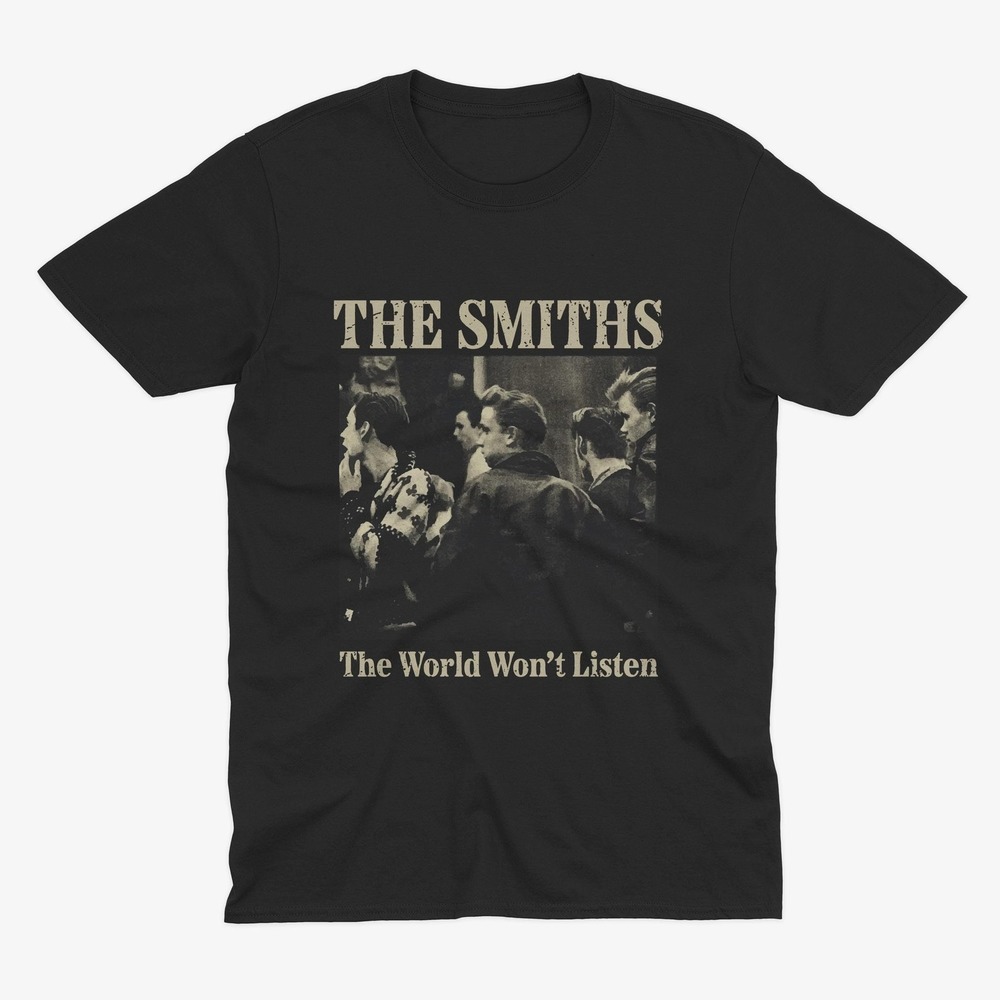 The Smiths The World Won_t Listen Album Cover Shirt